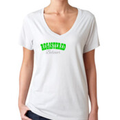Ladies 'RB' - V-Neck Tee